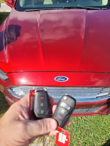  Fob repair done at sotre on Patricia Ave In Dunedin  - ford 