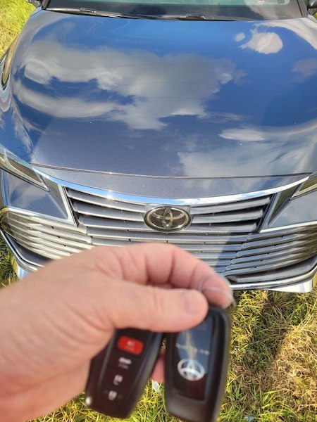  Fob repair done at sotre on Patricia Ave In Dunedin - toyota 