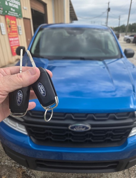  Fob repair done at flea market location in oldsmar - ford 