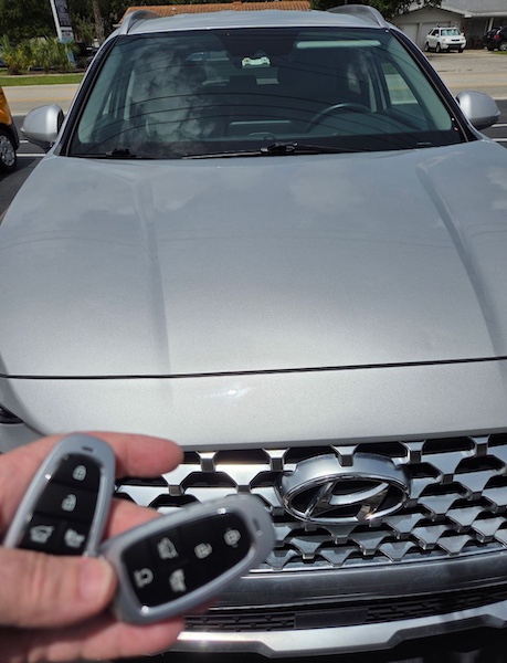  Fob repair done at flea market location in oldsmar - hyundi 