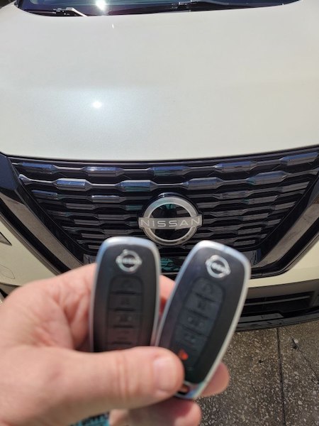  Fob repair done at flea market location in oldsmar - nissan 