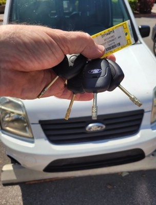  Fob repair done at flea market location in oldsmar - ford 